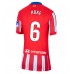 Maillot de foot Atletico Madrid Koke #6 Domicile vêtements Femmes 2024-25 Manches Courtes